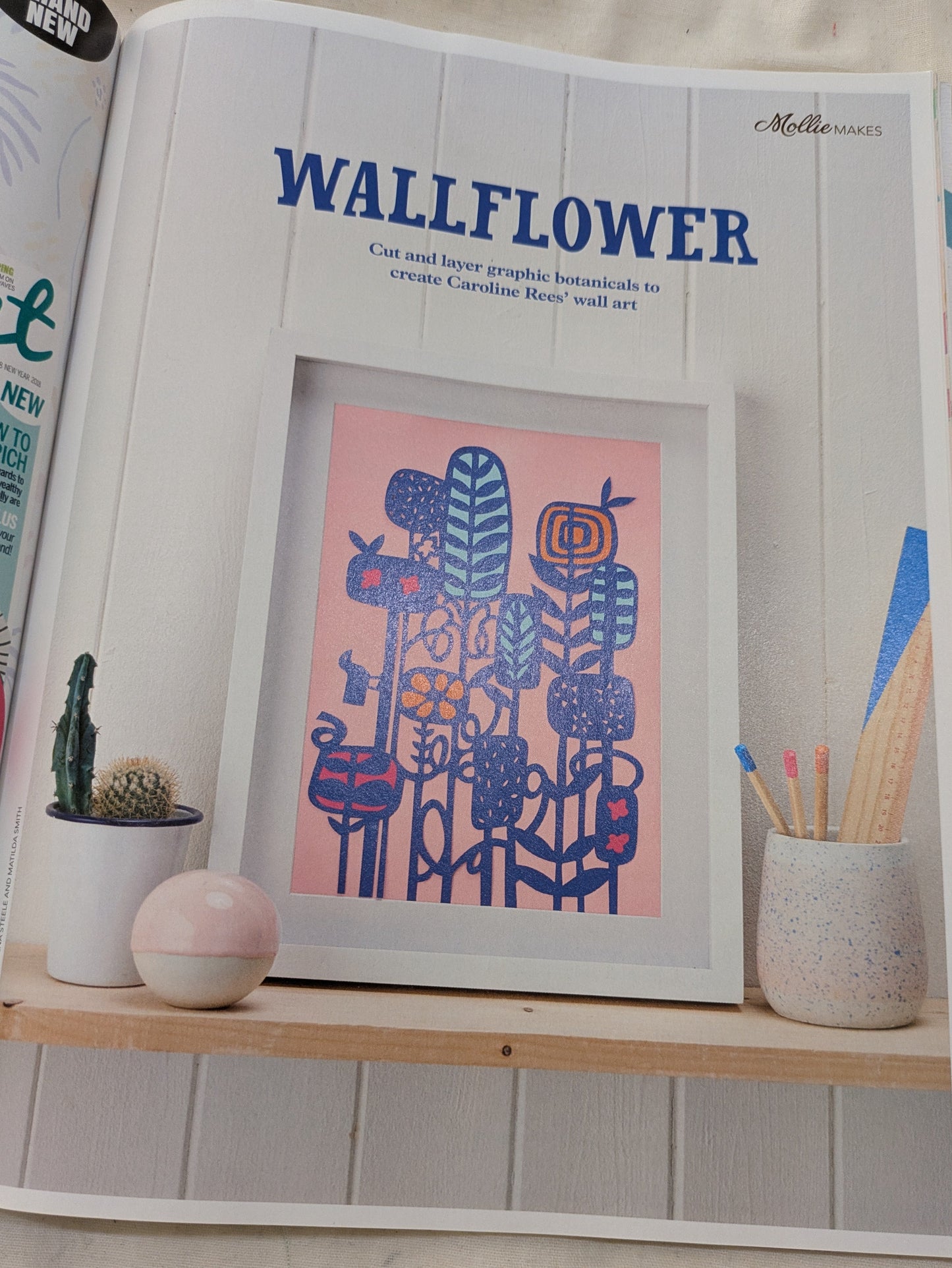 MOLLIE MAKES MAGAZINE INCLUDING P&P TO UK SALE ON 2 ITEMS PLUS ACROSS MY SHOP  CODE 441