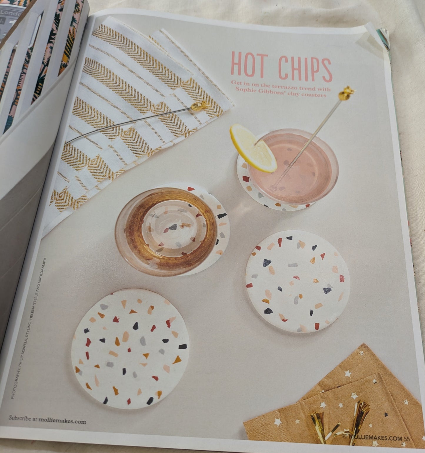 MOLLIE MAKES MAGAZINE INCLUDING P&P TO UK SALE ON 2 ITEMS PLUS ACROSS MY SHOP  CODE 443