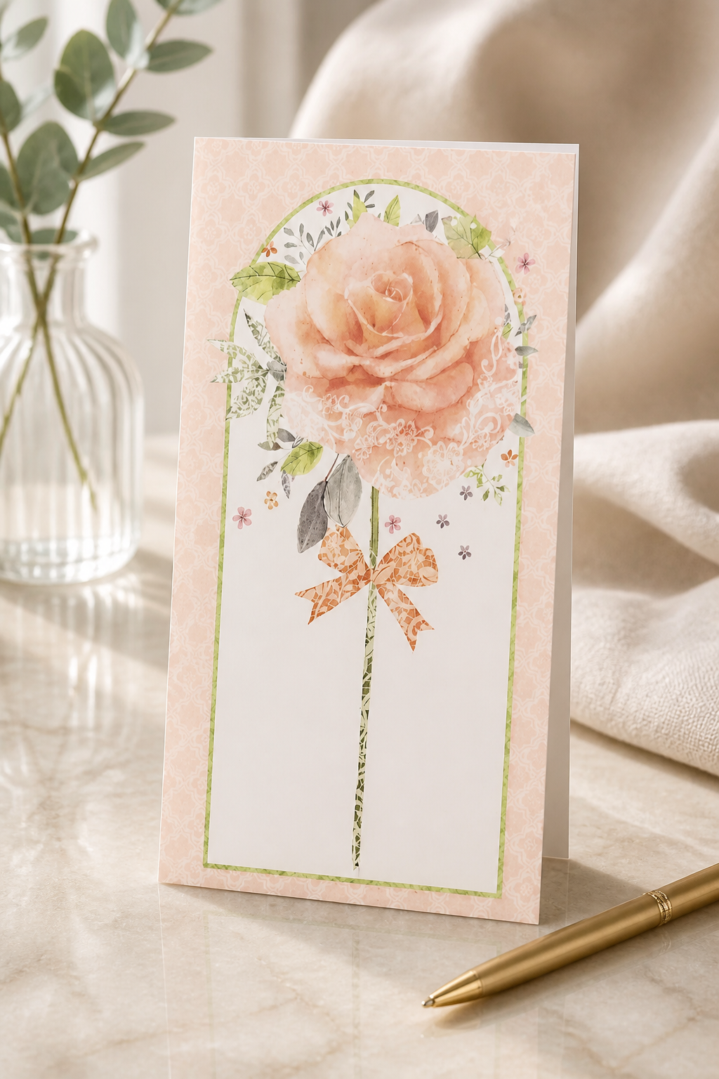 HAND MADE SMALL 8.5"x 4" CARD INCLUDING POSTAGE TO UK SALE ON 2 ITEMS PLUS ACROSS PAUL'S SHOP TILL YOU DROP CODE 32