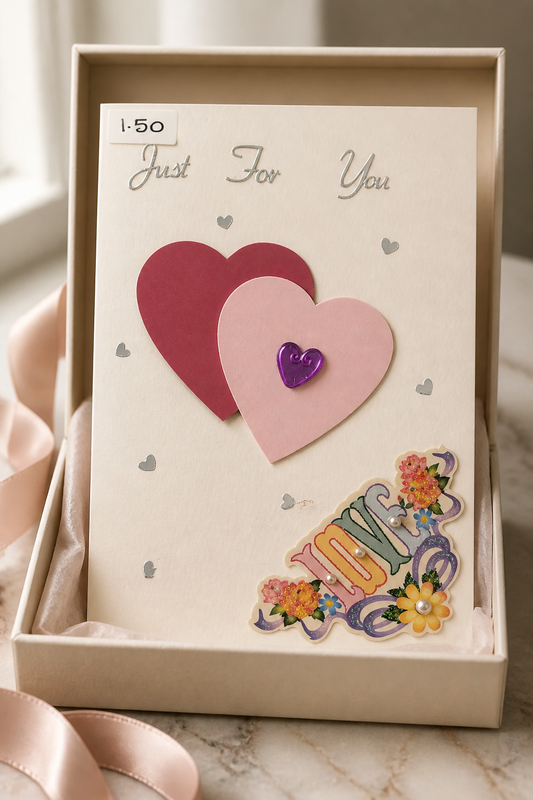 HAND MADE SMALL 6"x 4" CARD INCLUDING POSTAGE TO UK SALE ON 2 ITEMS PLUS ACROSS PAUL'S SHOP TILL YOU DROP CODE 39