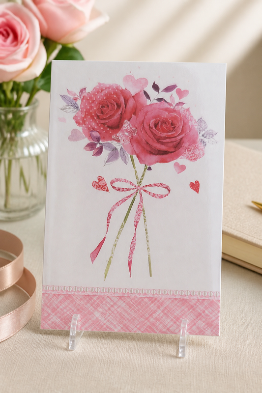 HAND MADE SMALL 8.5"x 4" CARD INCLUDING POSTAGE TO UK SALE ON 2 ITEMS PLUS ACROSS PAUL'S SHOP TILL YOU DROP CODE 43