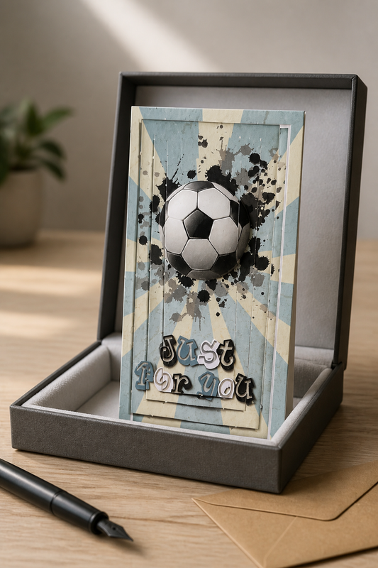 HAND MADE SMALL 3D 6"x 4" CARD INCLUDING POSTAGE TO UK SALE ON 2 ITEMS PLUS ACROSS PAUL'S SHOP TILL YOU DROP CODE 50